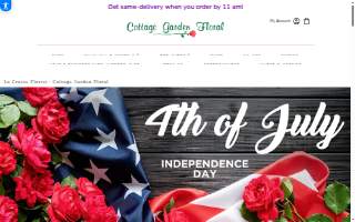 Cottage Garden Floral website
