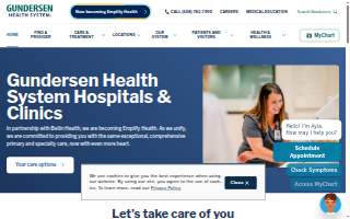 Gundersen Health System website