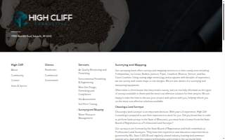 High Cliff Consulting website