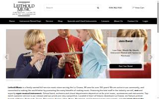 Leithold Music website
