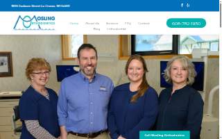 Mosling Orthodontics website