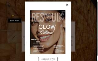 Resoul Day Spa of La Crosse website