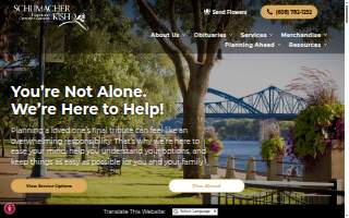 Schumacher-Kish Funeral and Cremation Services website