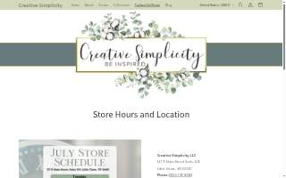 Creative Simplicity website