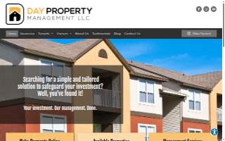 Day Property Management website