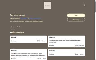 Salon Indulgence Day Spa & Boutique website