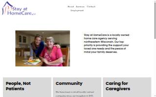 Stay at Homecare, LLC website