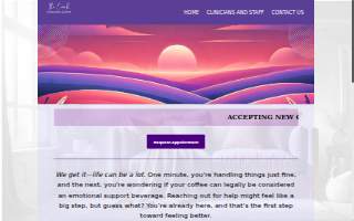 The Couch Counseling Center website