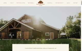 Barnwood Events Wisconsin website