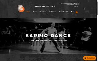 Barrio Dance website
