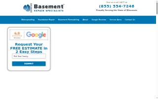 Basement Repair Specialists LLC website