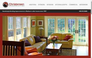 Christensen Construction, Inc. website