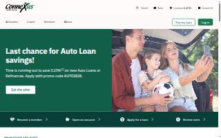 Connexus Credit Union of Madison website