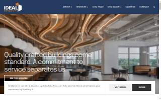 Ideal Builders website