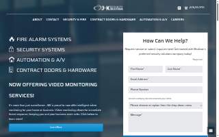 J&K Security Solutions website
