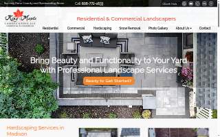 King Maple Landscaping LLC website
