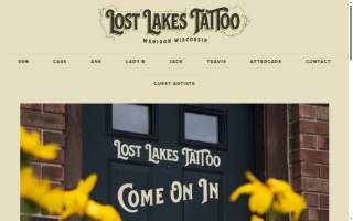 Lost Lakes Tattoo website