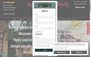 Lynch Auto Body Inc website