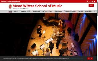 Mead Witter School of Music website