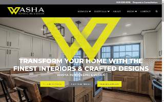 Washa Remodeling & Design of Madison website