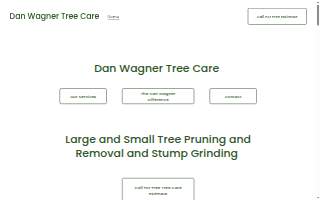Dan Wagner Tree Care website