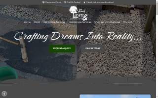 Finck Lawn and Landscape website