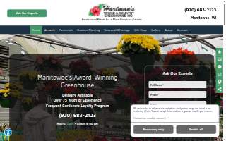 Hartman's Towne & Country Greenhouse website