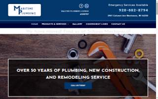 Maritime Plumbing website