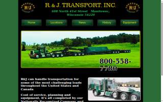 R & J Transport Inc website