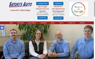 Satori's Auto website