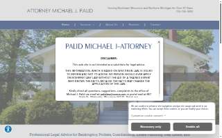 Attorney Michael J. Palid website