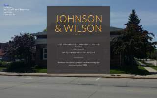Johnson & Wilson Law SC website