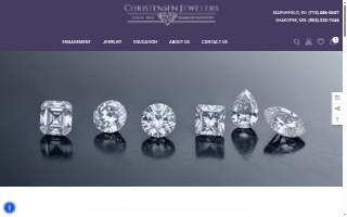 Christensen Jewelers website