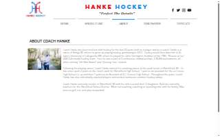 Coach Hanke website