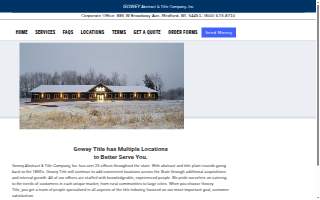 Gowey Abstract & Title Company Inc. website