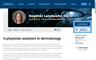 Heather L. Landwehr, PA website