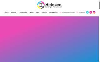 Heinzen Printing Inc website