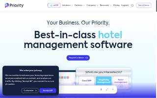Priority Business Systems LLC website