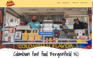 Antojitos Food Truck website