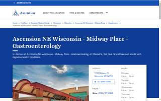 Ascension NE Wisconsin - Midway Place - Gastroenterology website