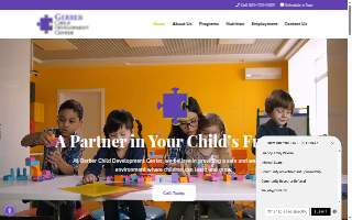 Gerber Child Development Center website