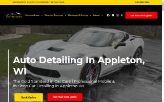 Golden Mobile Detailing of Menasha website