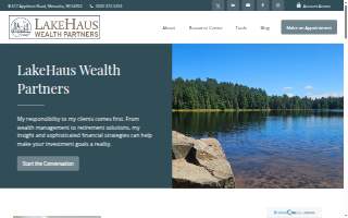 LakeHaus Wealth Partners website