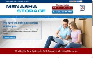 Menasha Storage website