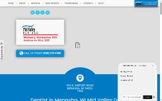 Mid Valley Dental, S.C. website