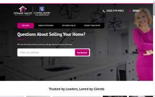 Tiffany Holtz Real Estate Group website