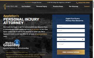 Tusler Law of Menasha website