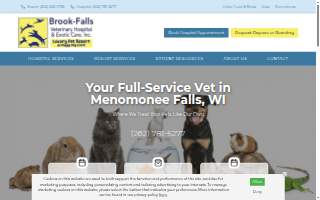 Brook-Falls Veterinary Hospital: Waliszewski Nicole DVM website