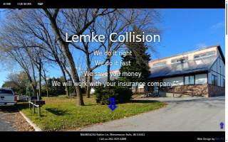 Lemke Collision Inc website