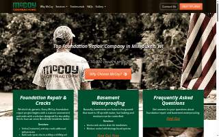 McCoy Contractors of Menomonee Falls website
